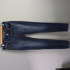 American Eagle Outfitters Jeans Womens Size 0 Blue Jegging Super Stretch 2010's